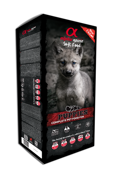 Soft Food for Puppies - 9 kg Box (45 trays x 200g)
